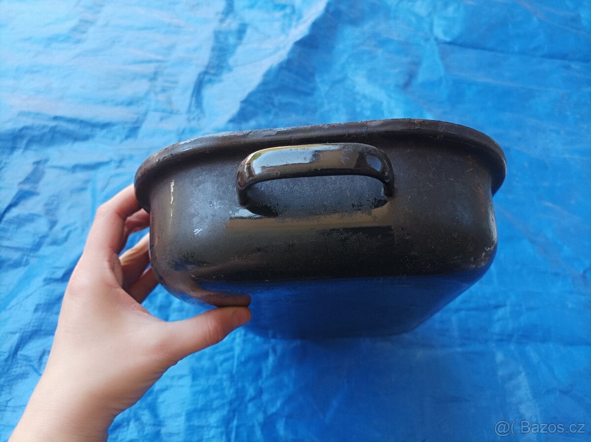 Smaltovaný černý plech - 5