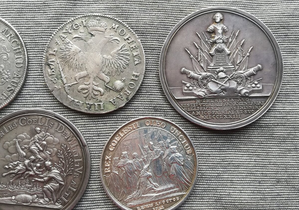 Tolar, rubl a medaile na prodej - 5