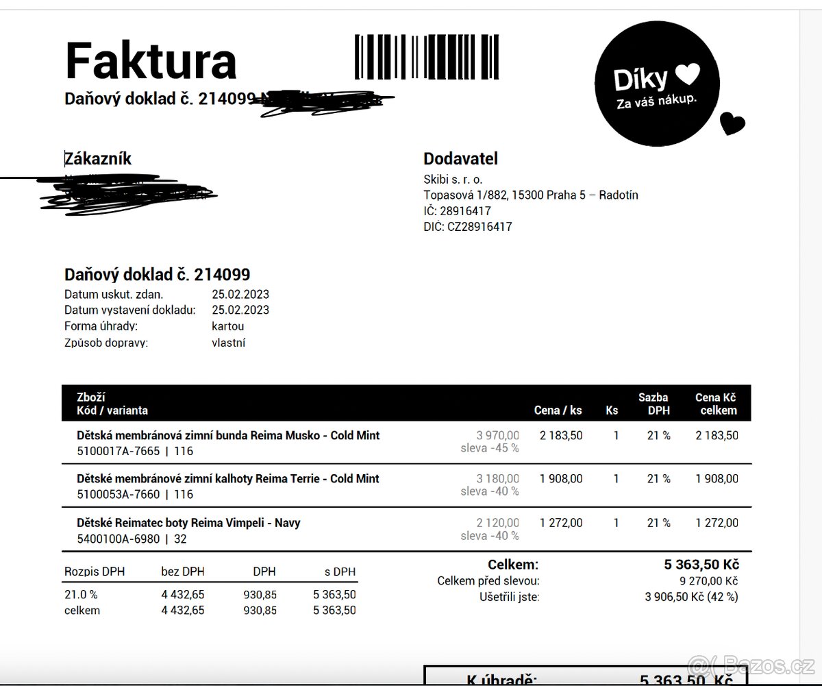 Zimní Dívčí Boty zn. Reima, Vimpeli/Navy, Vel. 32+Faktura - 5