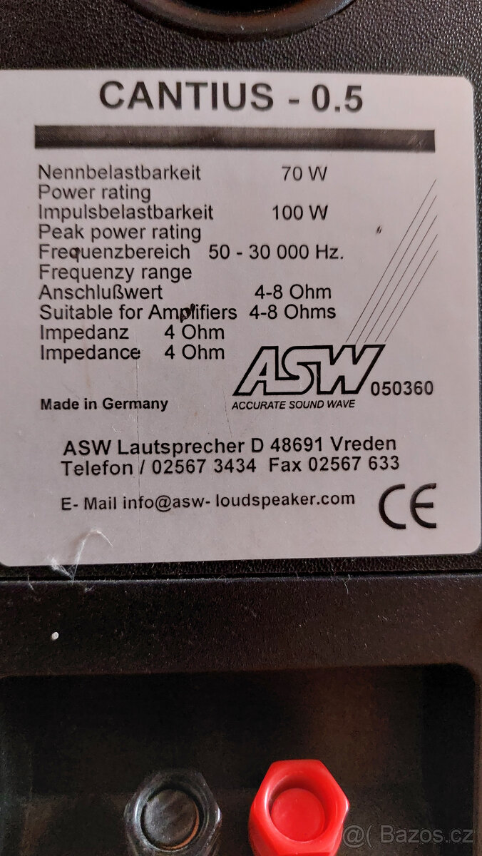 2-way Repro ASW Cantius-0.5 - 5