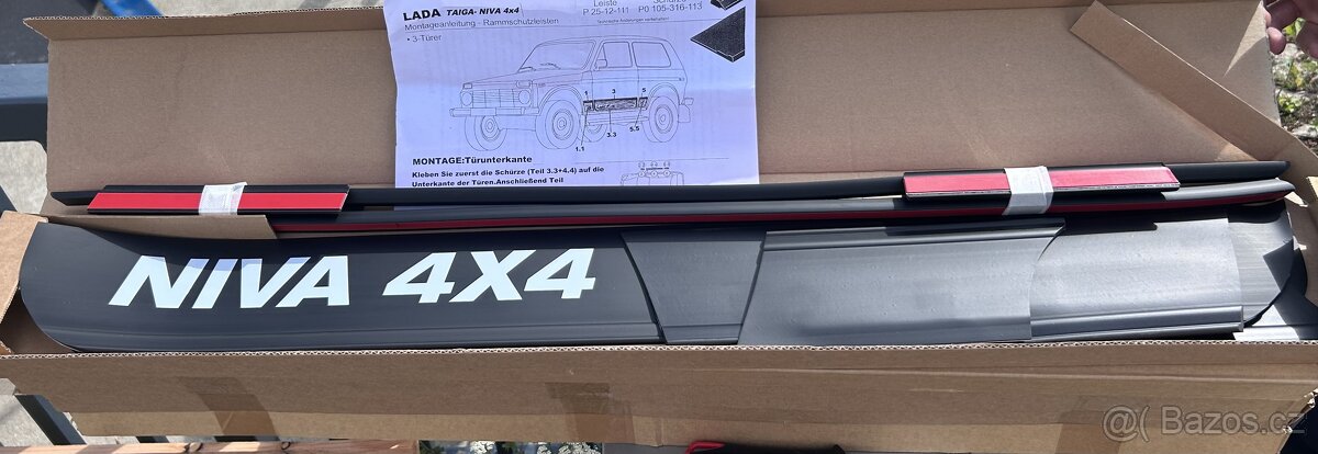 Lada niva ochranný pás na dveře - 5