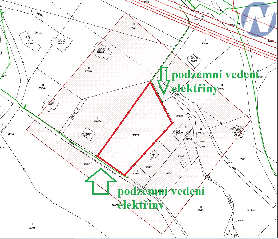 Prodej stavebního pozemku, 2.904 m2, Vimperk - 5