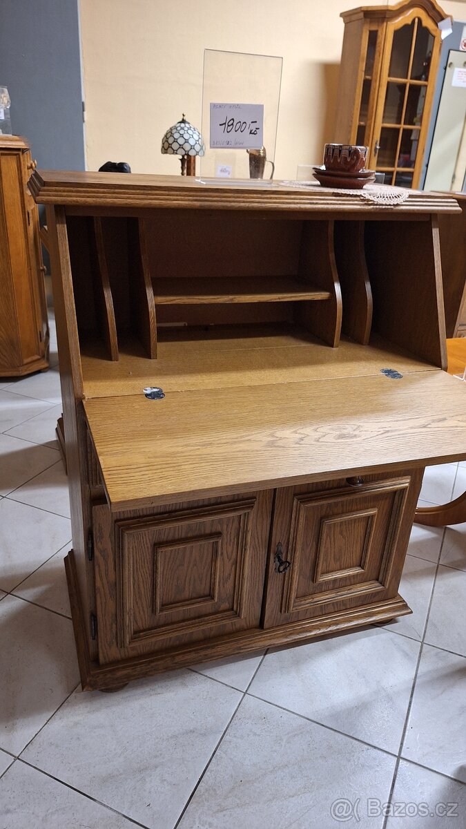 Psací stůl v rustikálním stylu - 5