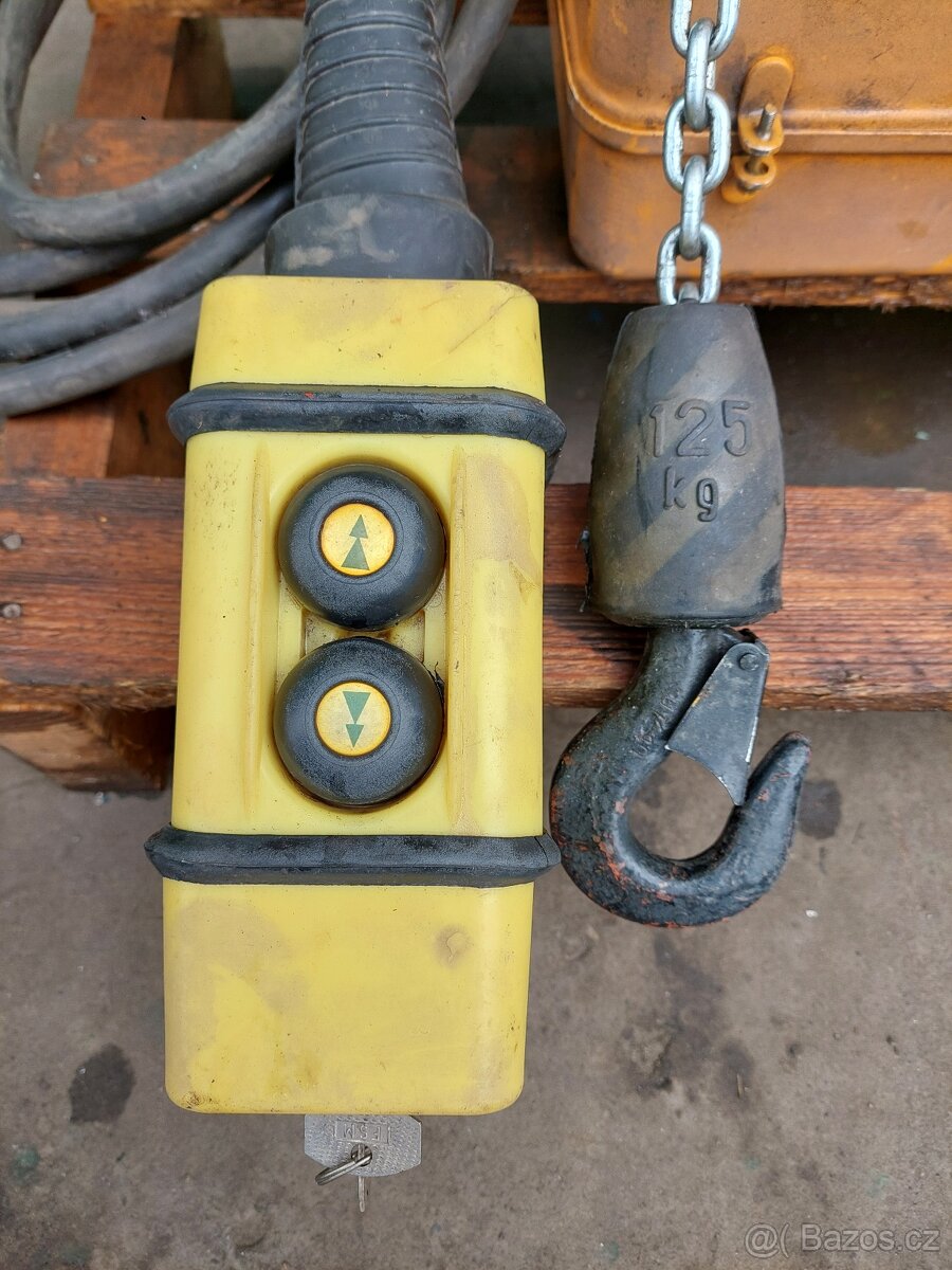 Elektrický řetězový kladkostroj Balkancar 125 kg - 5