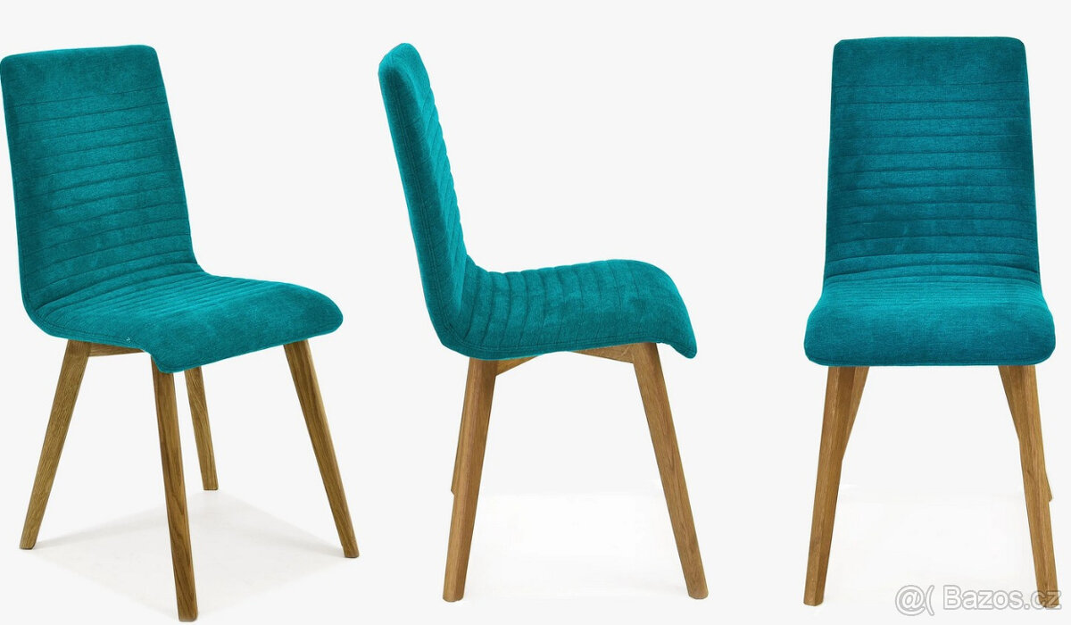 Židle do kuchyně AROSA-LARA (4šedá;2tyrkysová) - 5