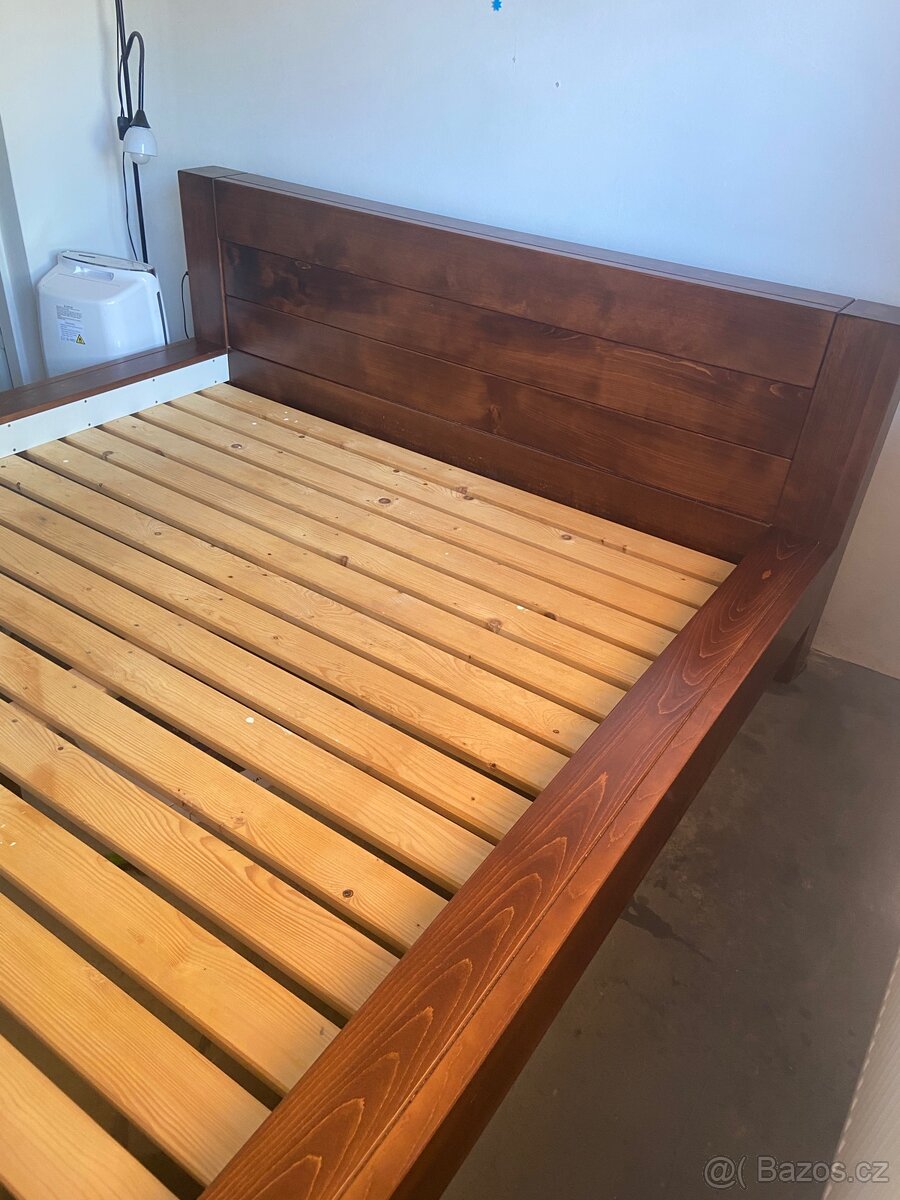 Postel z masivu na zakazku od truhlare - 5