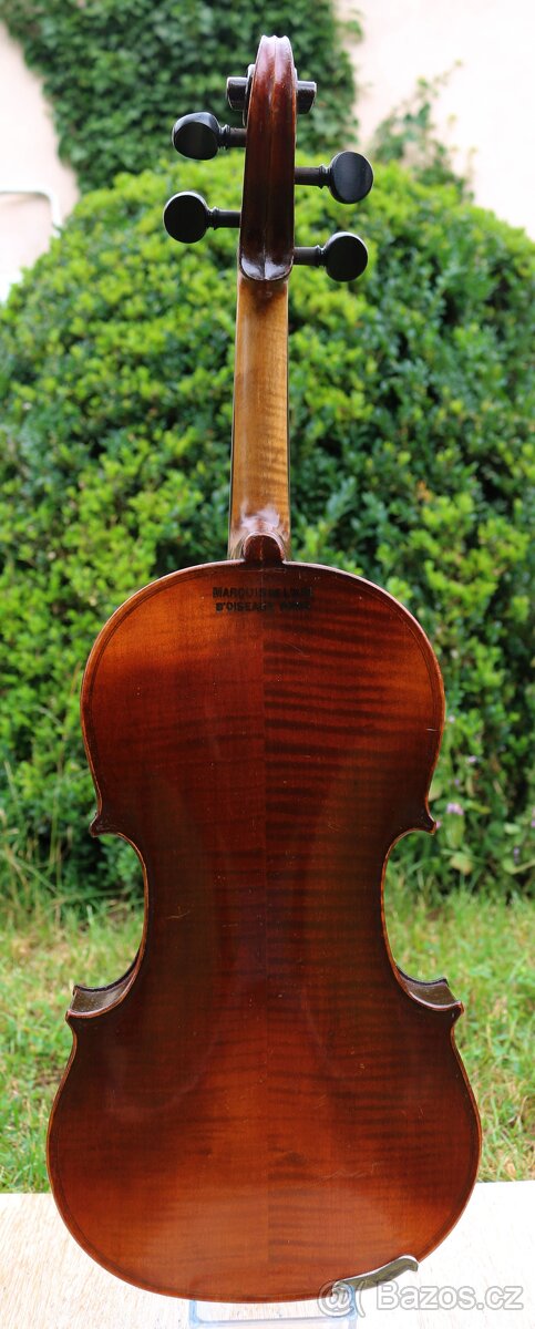 Staré Francouzské housle c.1850, Le Marquis de L'Air - 5