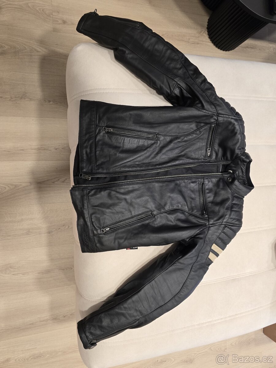 Dámská kožená bunda na motorku TXR Carmen černá - 5