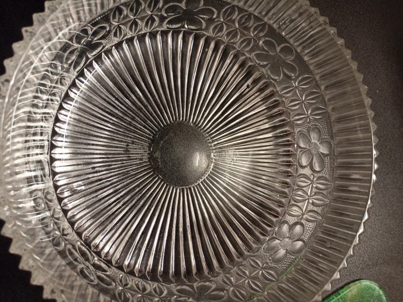 Staré sklo- karfa, misky, sklenice... - 5