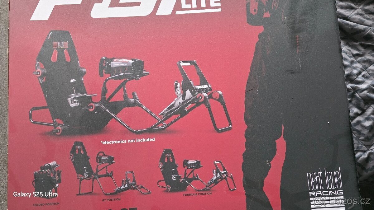 Prodám sedačka Next Level Racing F-GT Lite - 5