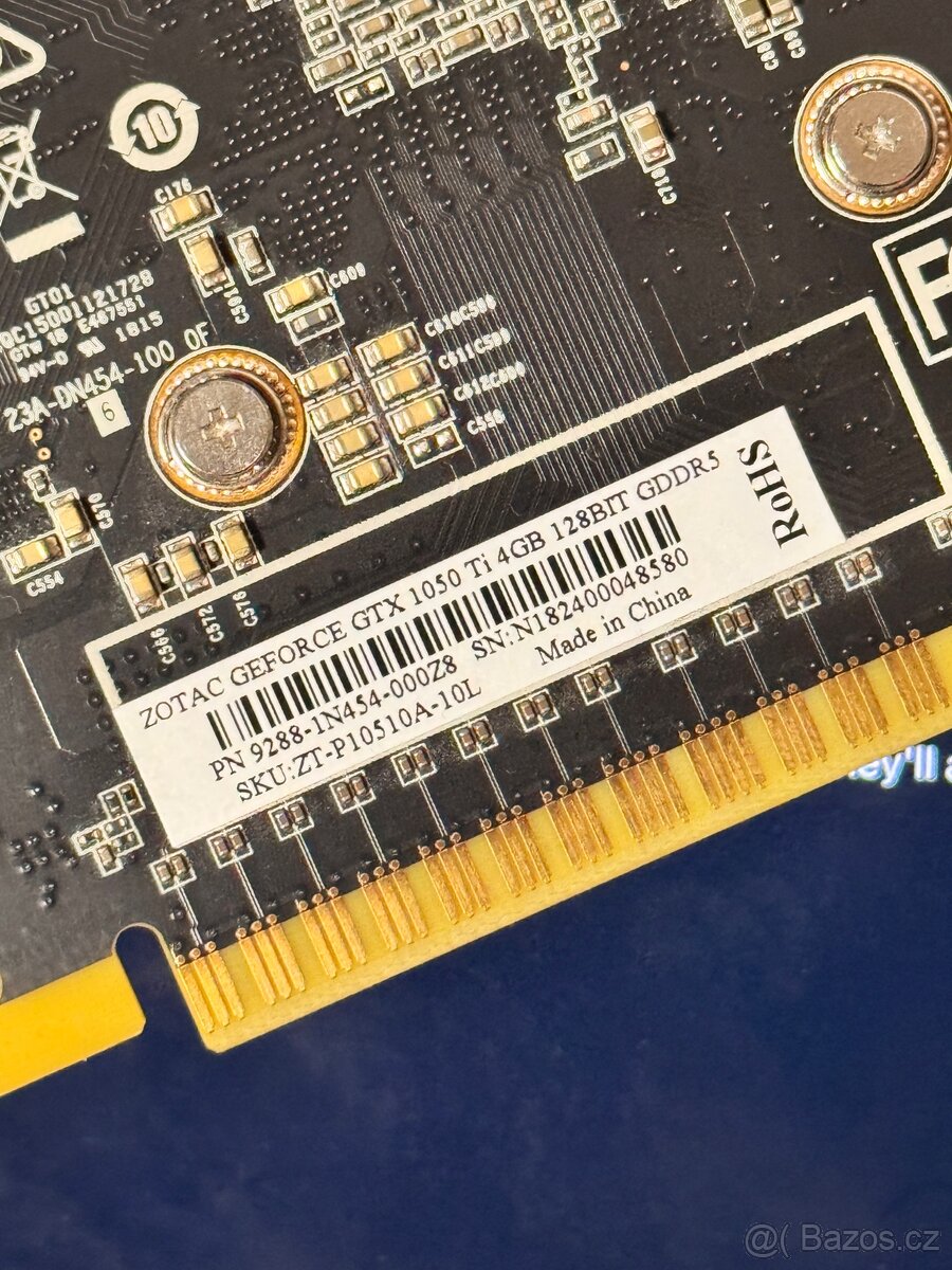 Zotac GTX 1050 Ti - 5