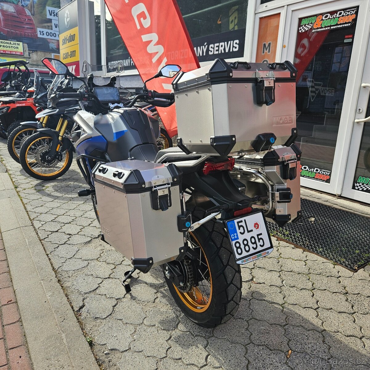 Voge 525 DSX, PŘEDVÁDĚCÍ, DPH, tovární záruka, najeto 870km - 5