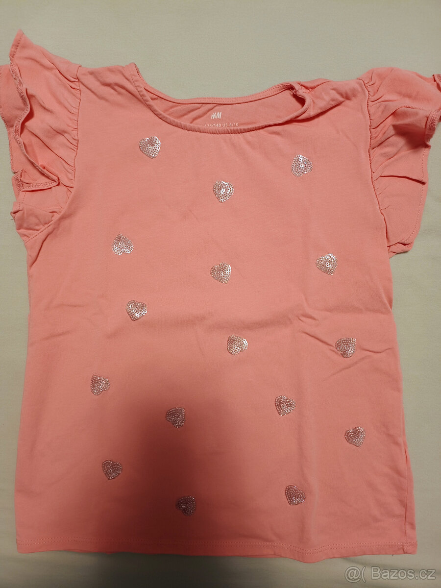 Sada dívčího oblečení H&M a Lindex 122-128 - 5