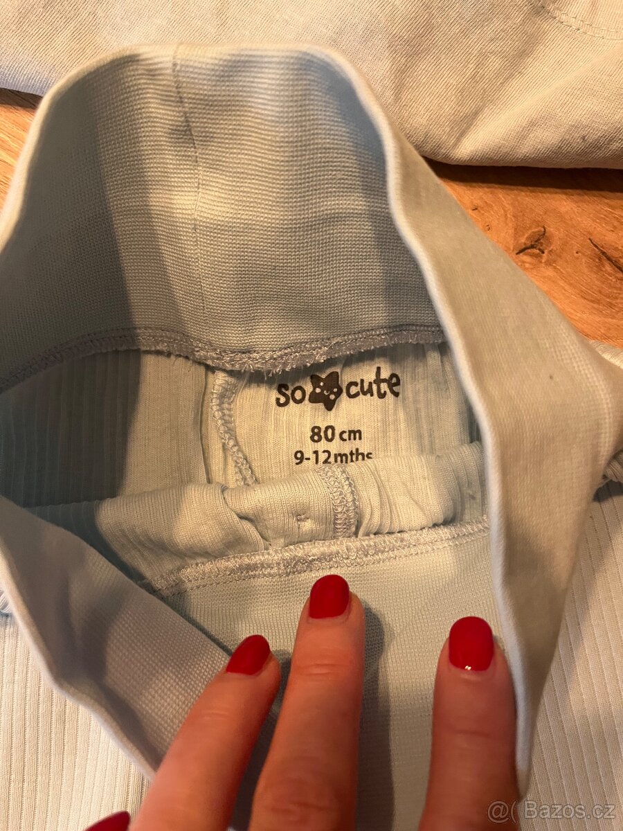 Set tričko a legíny - velikost 80 - 5