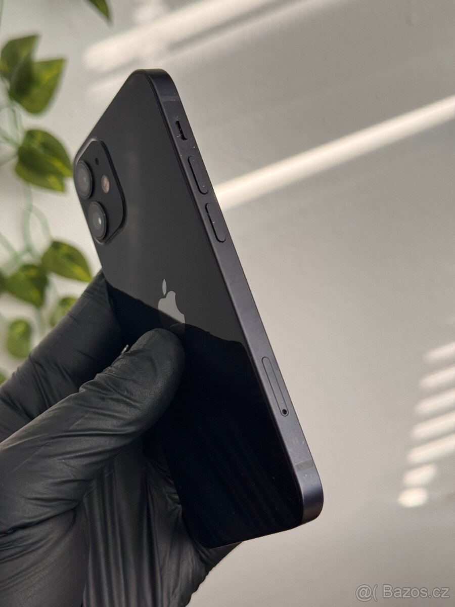 iPhone 12 mini 64GB černý - 100% baterie - 5