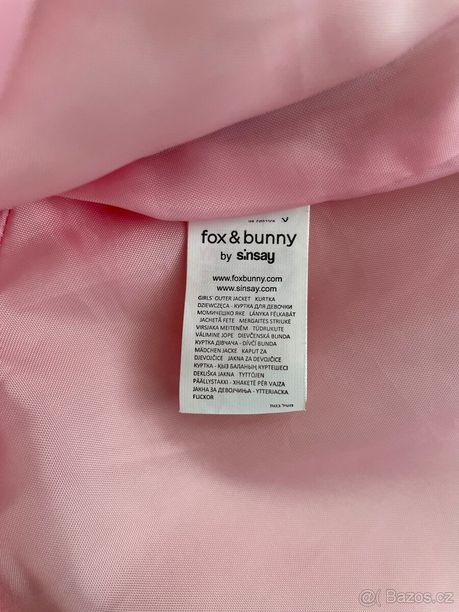 Dívčí růžový křivák vel. 92 - 5