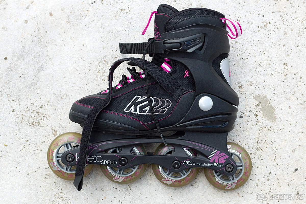 Prodám kolečkové brusle K2, vel. 38 - 5