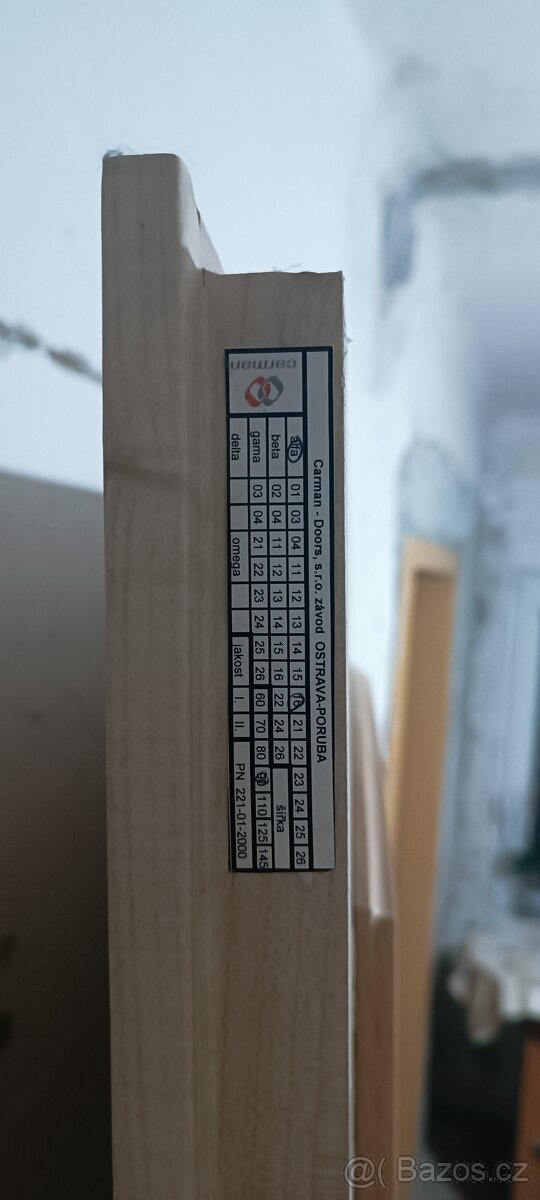 Inteiérové dveře pravé 90 - 5