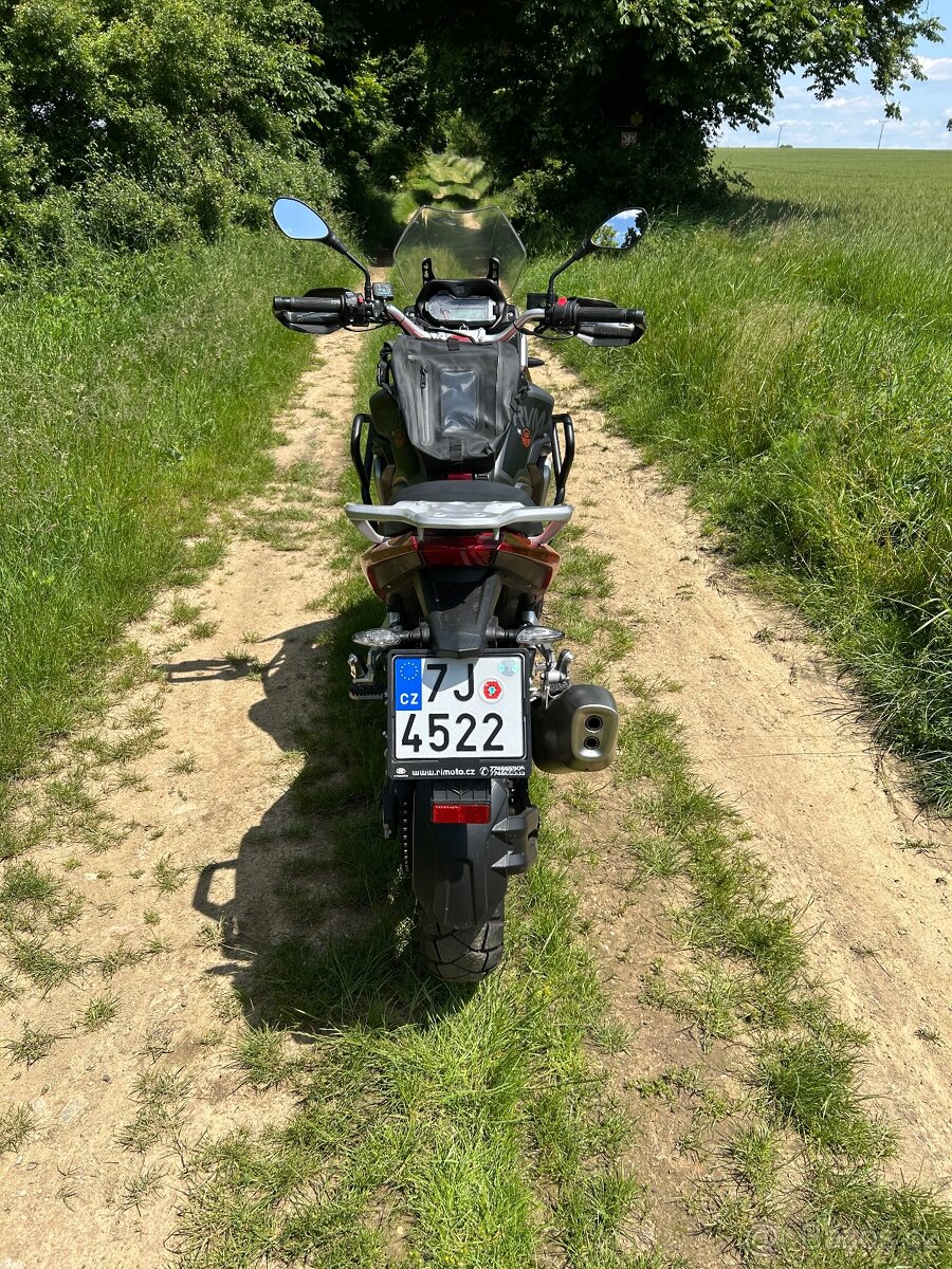 Jawa RVM 500 kufry + vyhřívané gripy