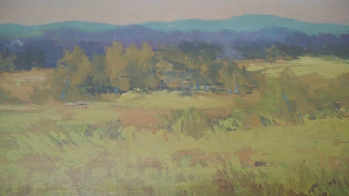 František Sadovský - Krajina, Vysočina, obraz, malba - SLEVA - 5