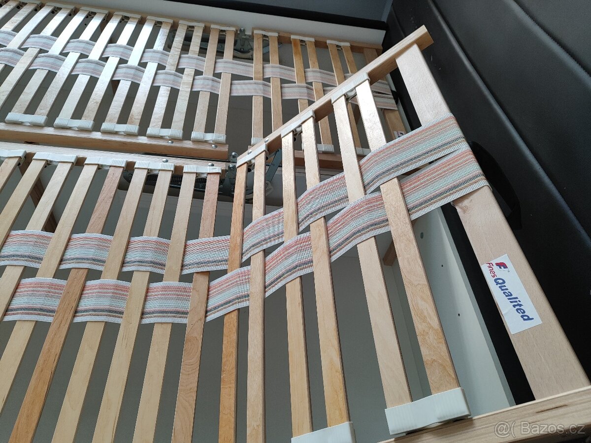 Manželská postel s rošty 180x200 - 5