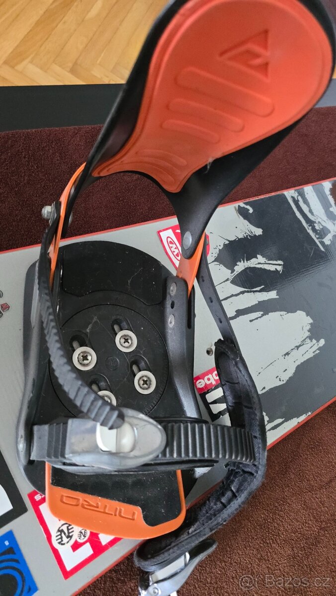 SNOWBOARD STUF Uproar deska + NITRO orig. vázání - 5