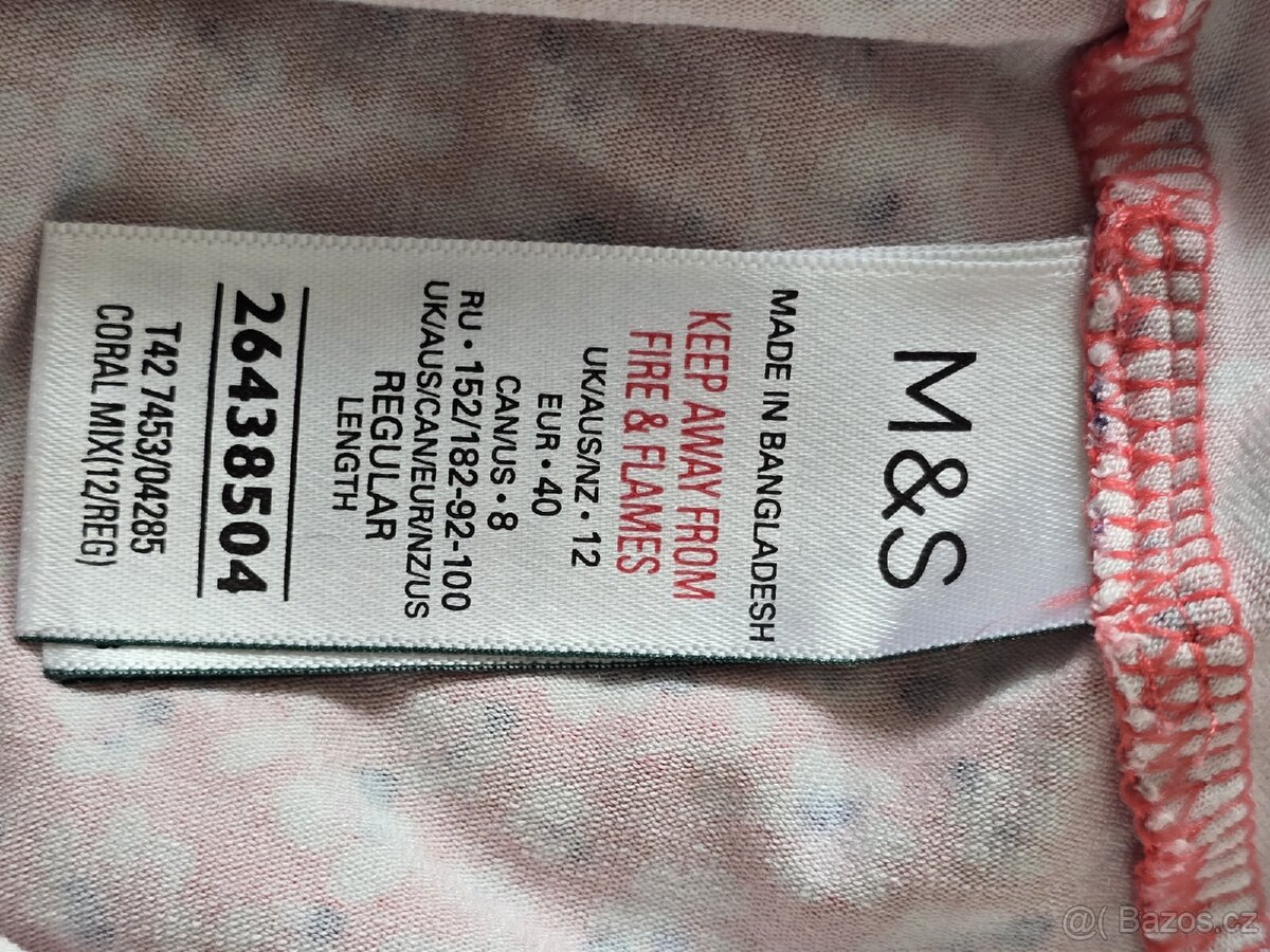 Dámské šaty vel. L Marks & Spencer - 5