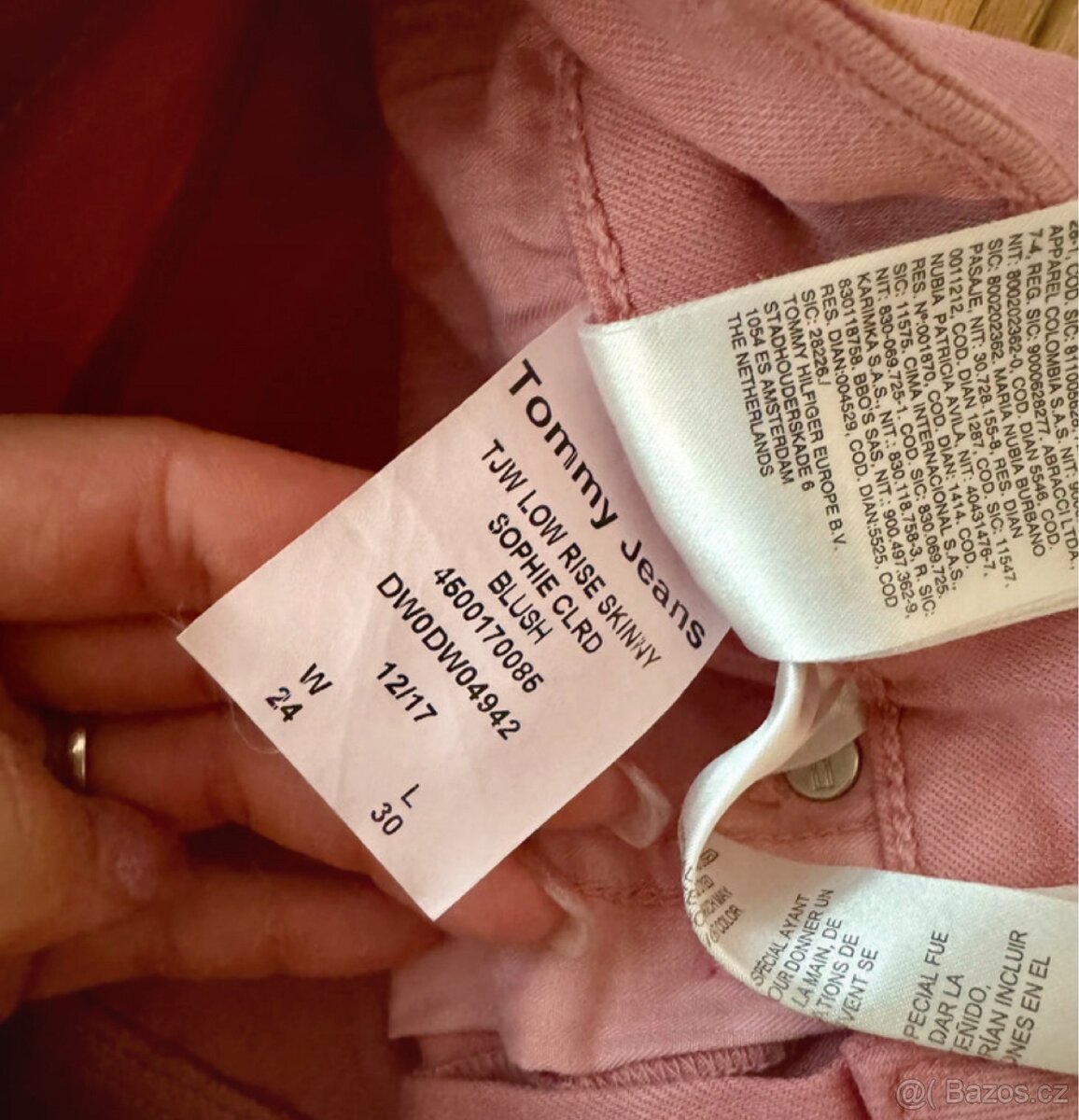 Nové džíny Tommy Hilfiger vel. 24/30 - 5