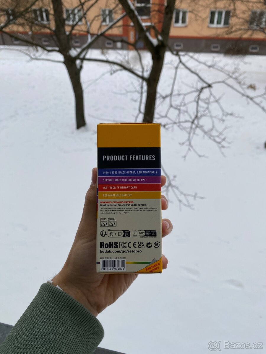 Mini foťák Kodak 1987 Digital Keychain - 5