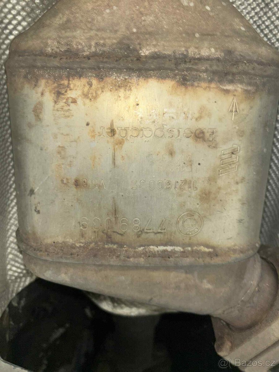 BMW e46 320d originální katalyzátor/ výfuk - 5