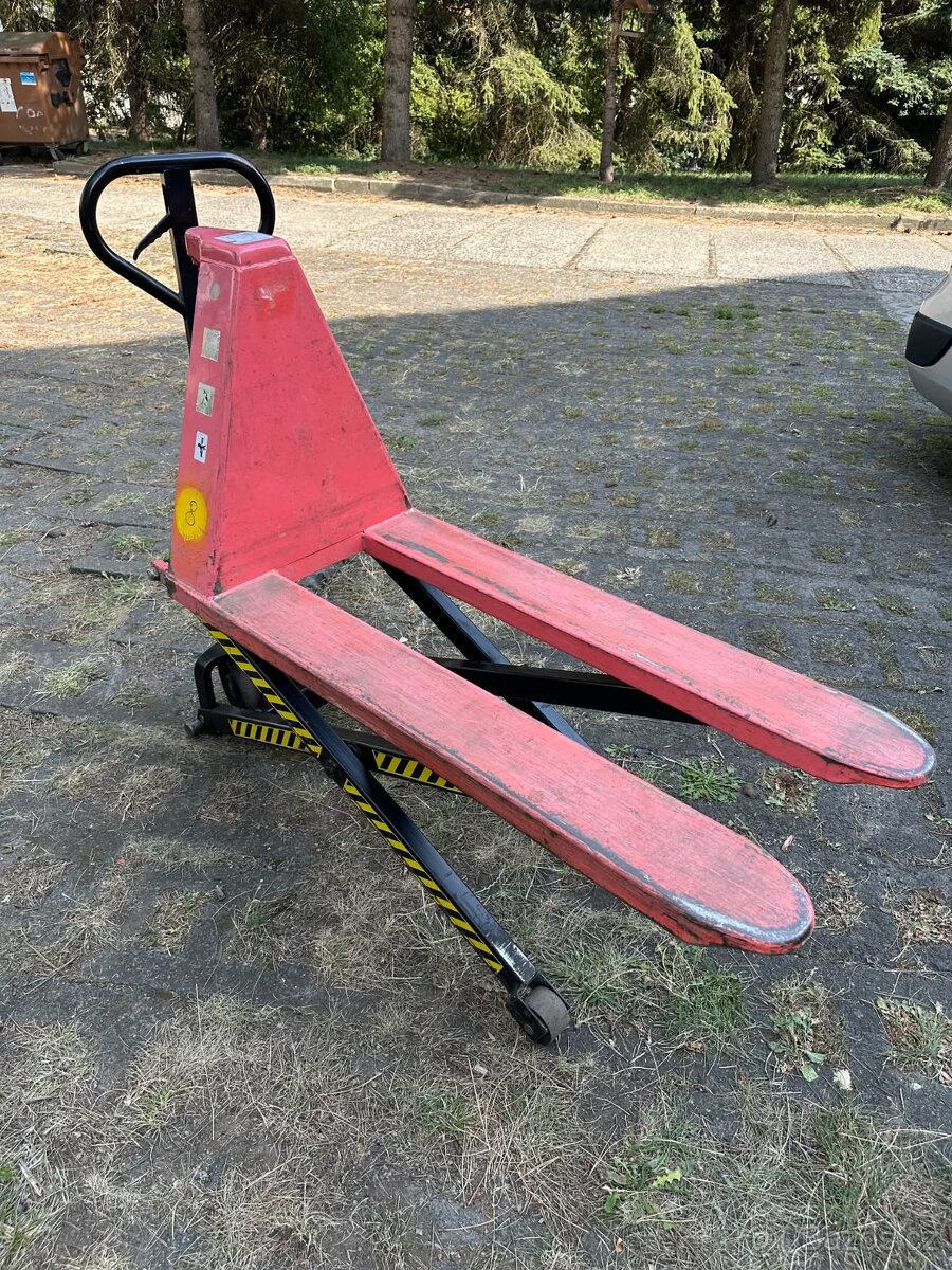 Paletový vozík, nůžkový - 5