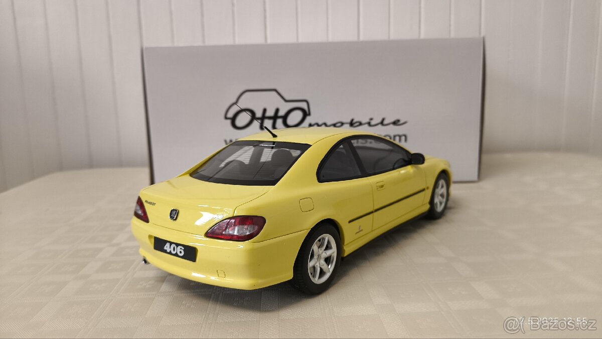 Model Peugeot 406 Coupe 1:18 Otto mobile - 5