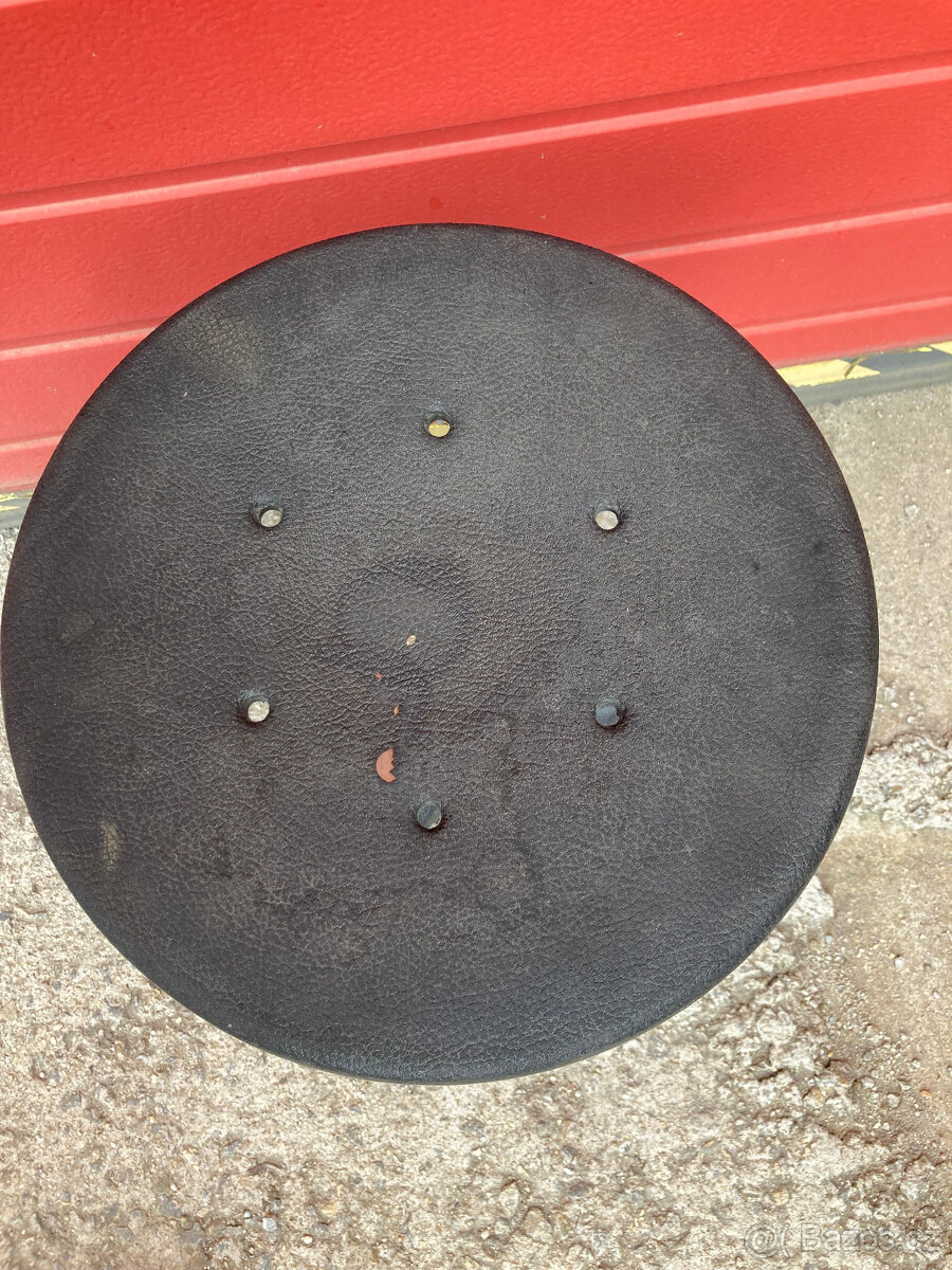 Židle, sedátko dílenské otočné 500 kč - 5