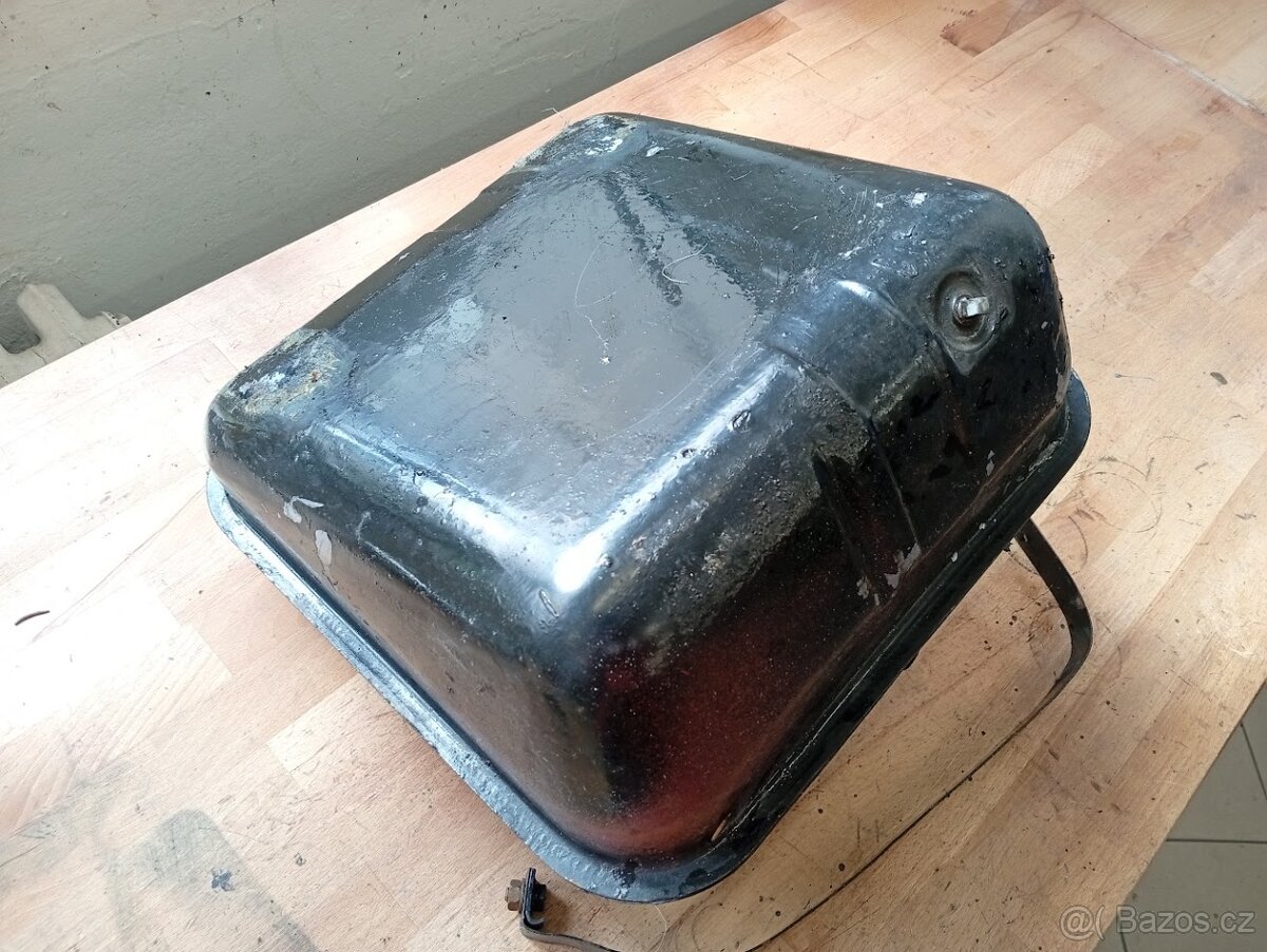 Fiat 500 D, protivítr - nádrž - originál, jako nová - 5