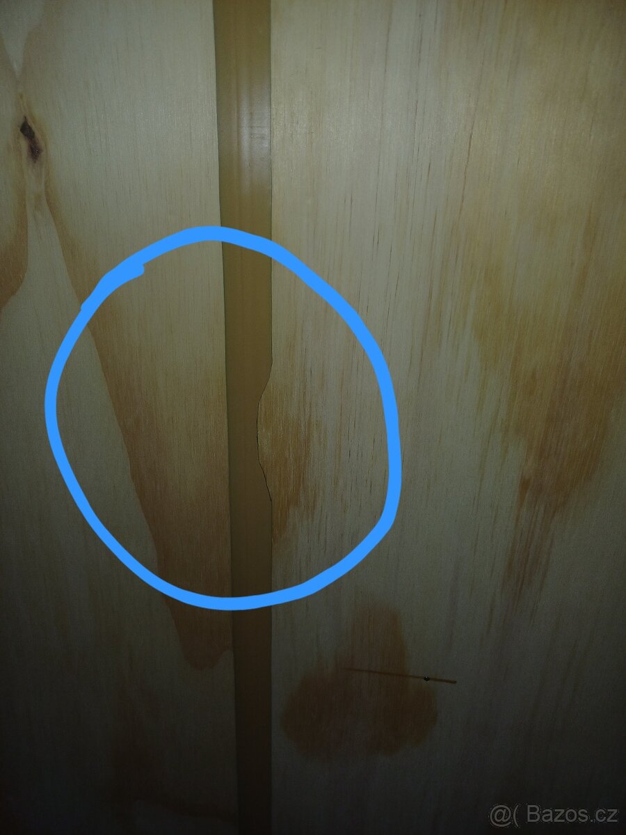 Knihovna 8048V masiv vosk - 5