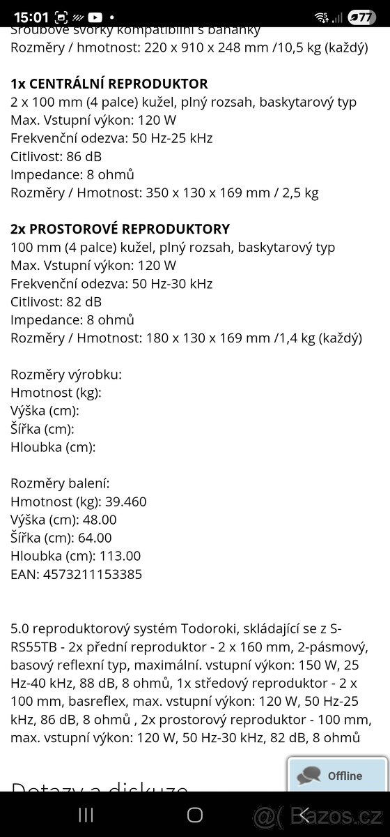 Prodám domácí kino - 5