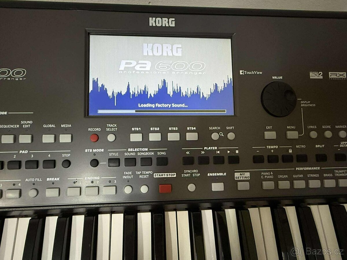 klávesy Korg Pa600 - 5