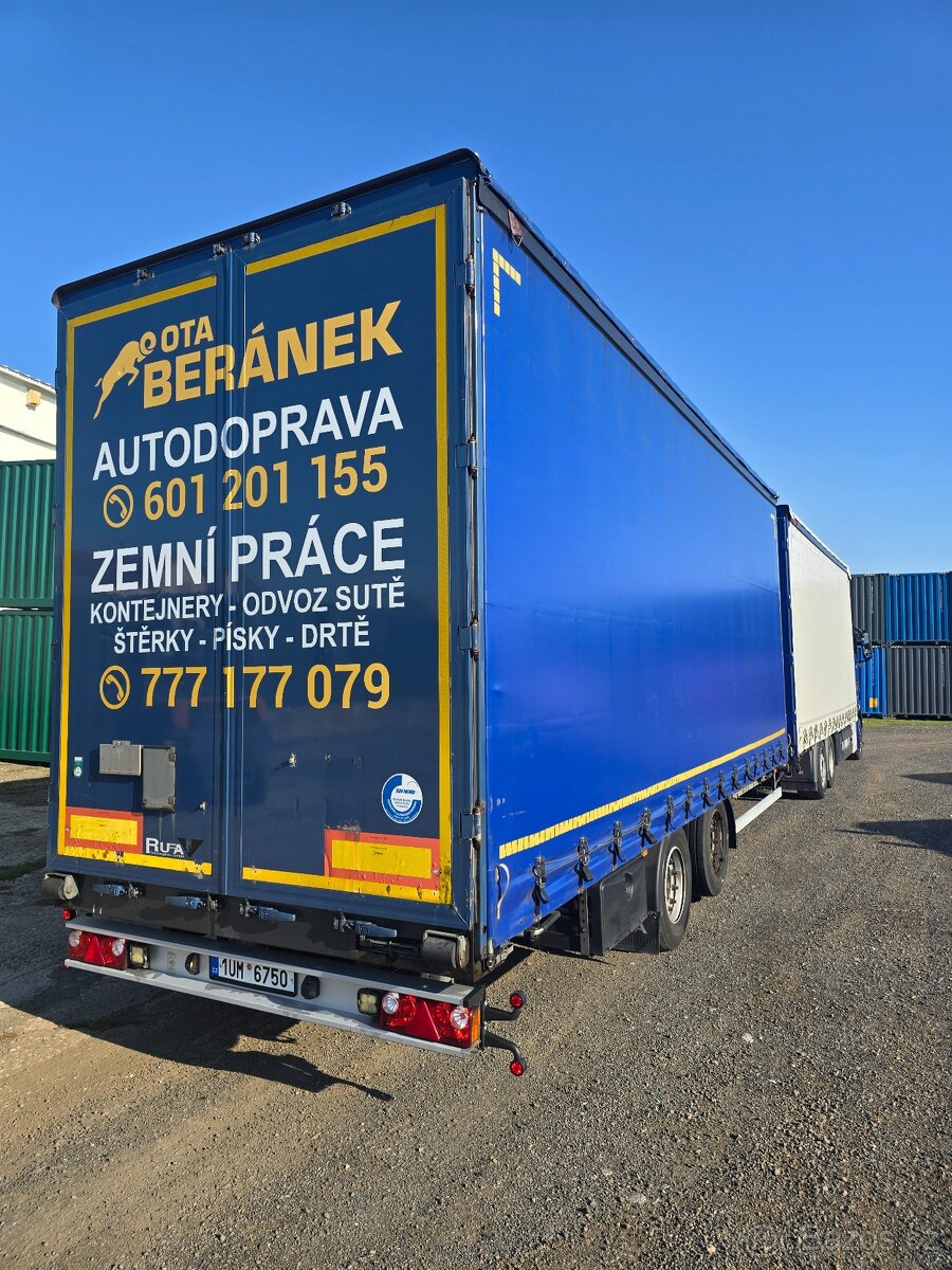 Prodám soupravu 120 cbm MAN TGX 558 198 km - 5