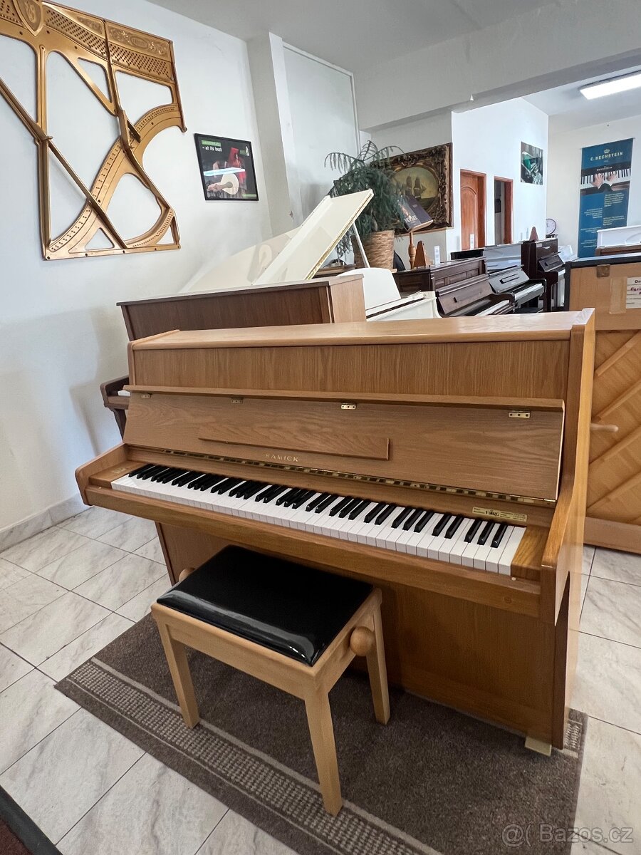 Korejské piano Samick se zárukou 2 roky, doprava v ceně. - 5