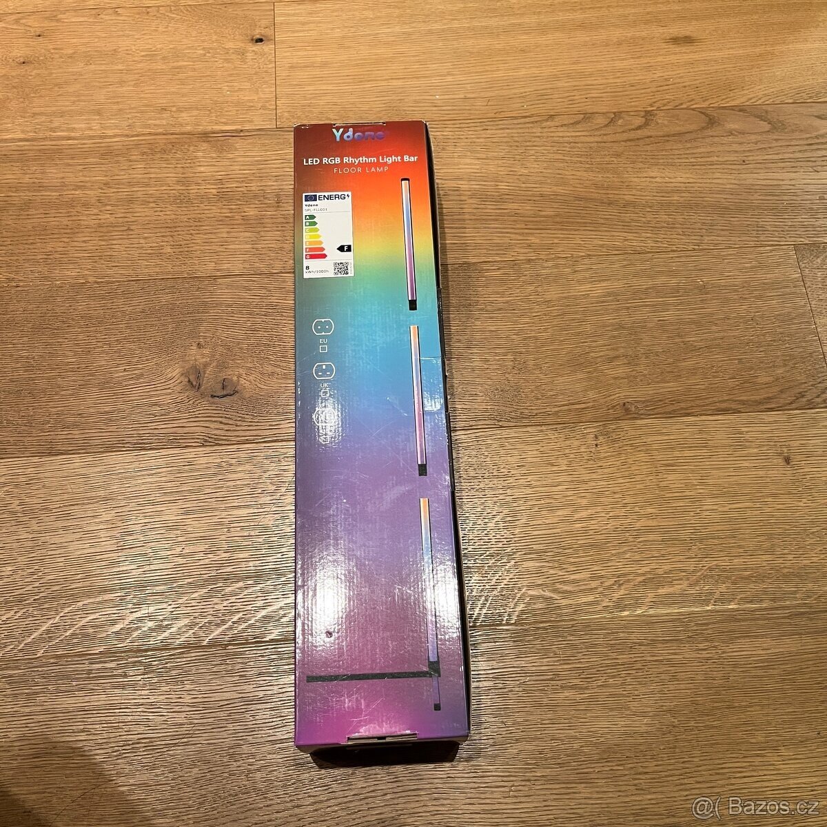 Stojací rohová LED lampa Ydene SPL-FLL001, 160 cm, černá - 5