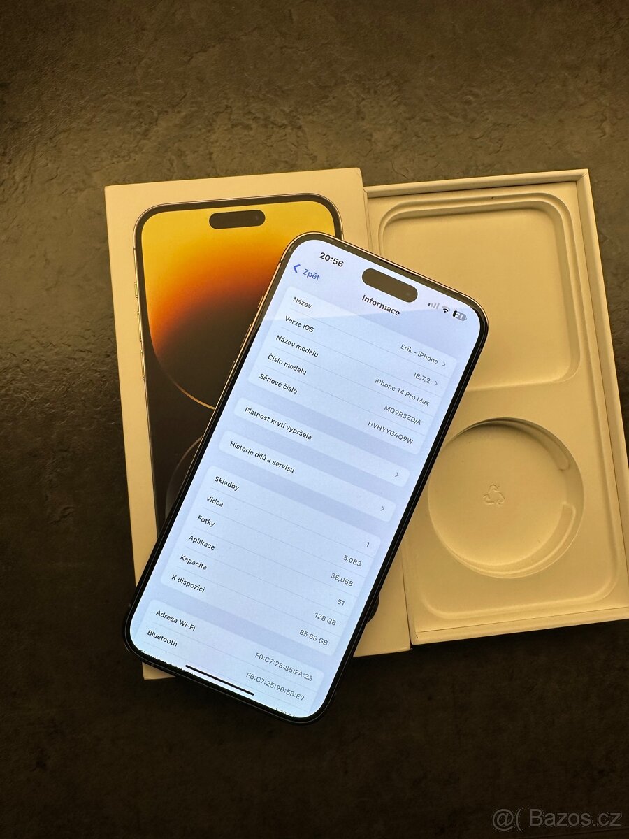 iPhone 14 Pro Max - 128gb - Gold - 5