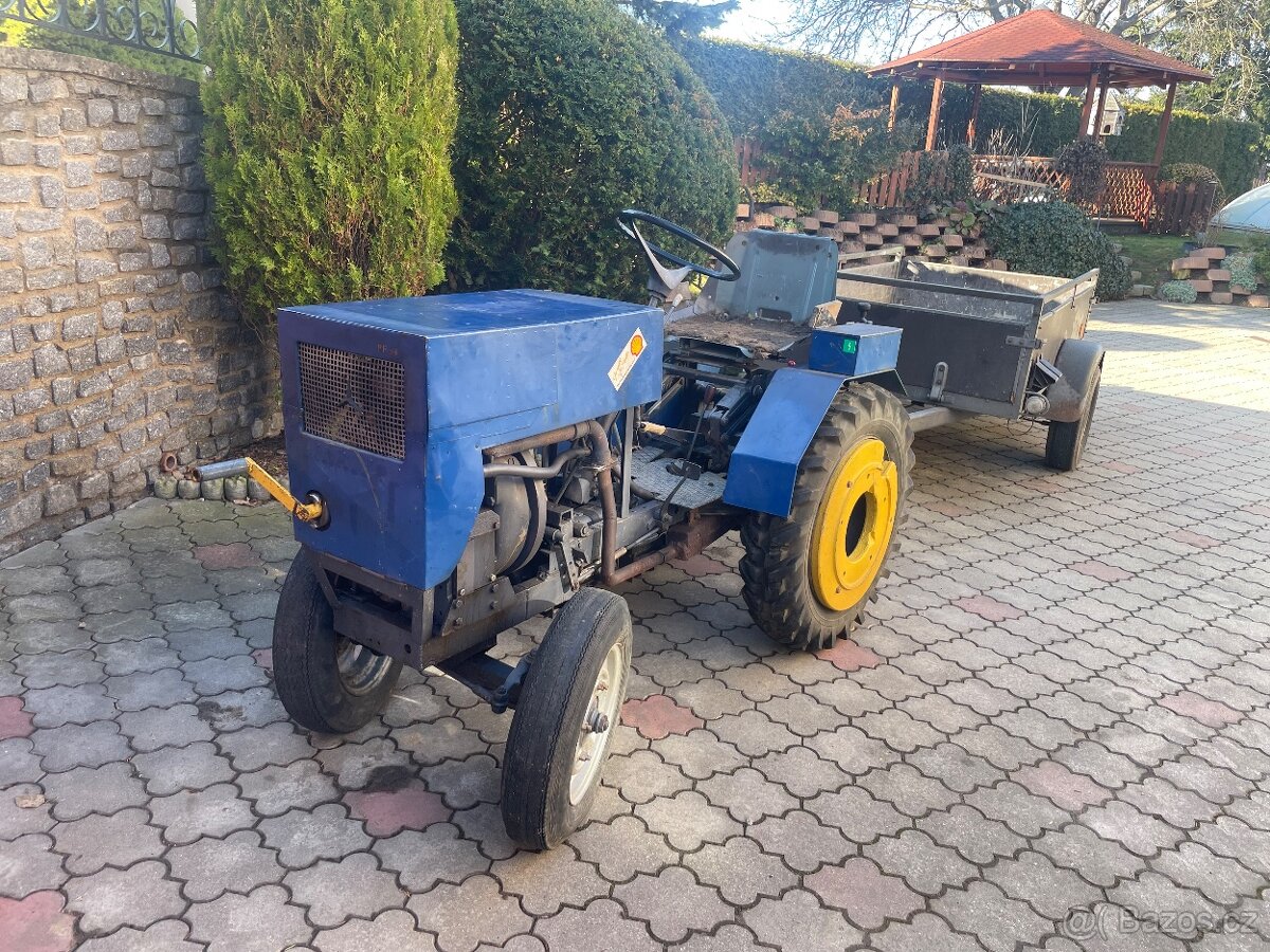 Malotraktor domácí výroby motor Hatz - 5