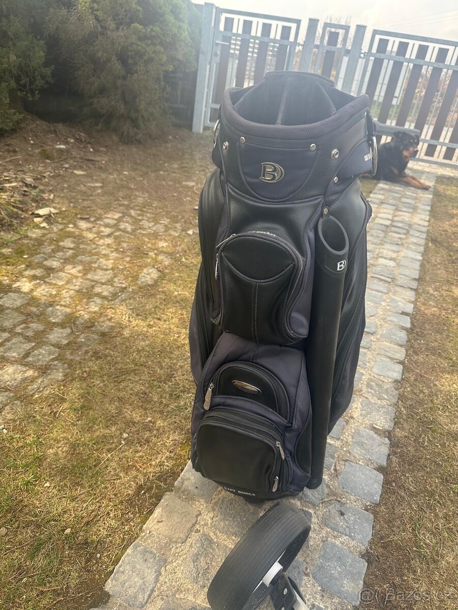 Golfový set, hole, bag, vozík - 5