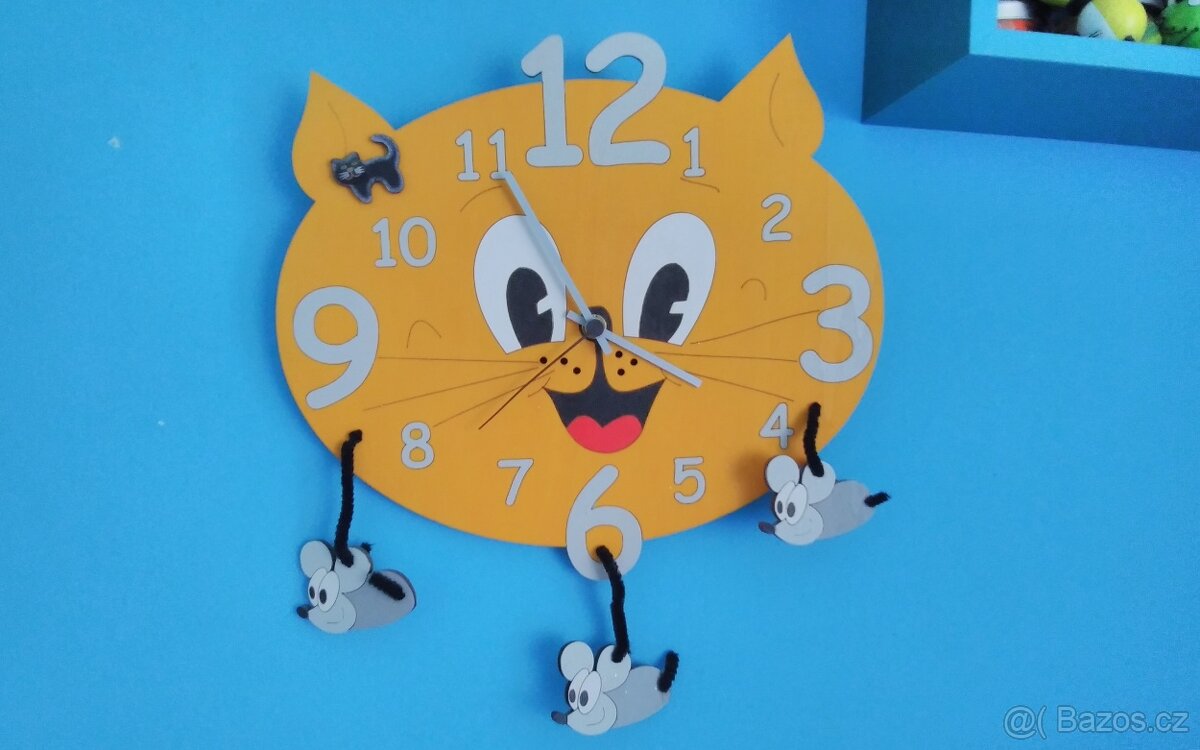 Dětské dřevěné dekorace na zeď - 5