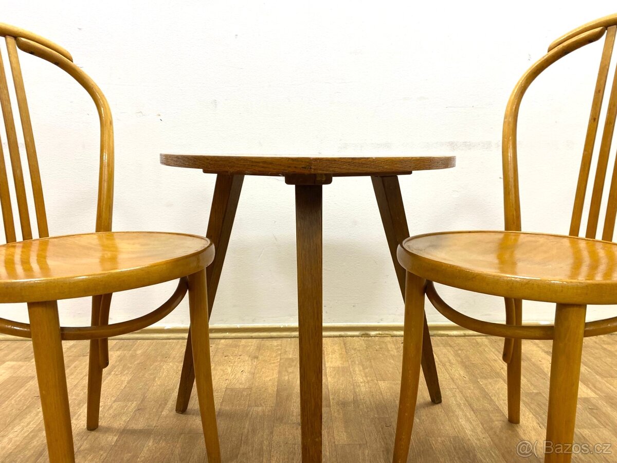 Retro stolek trsátko - 5