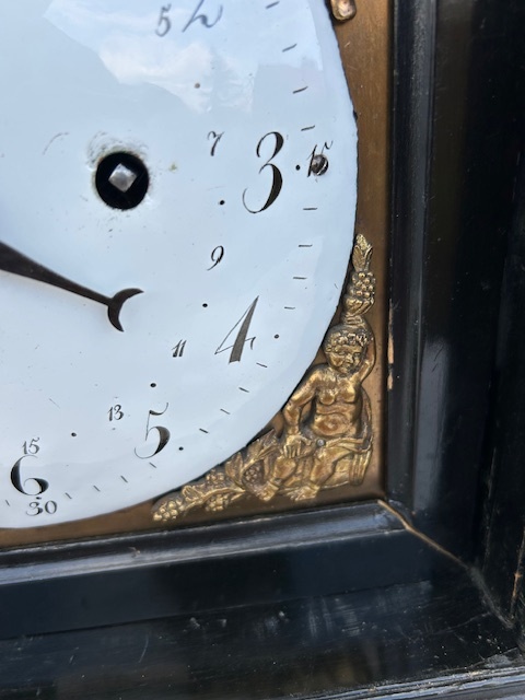 Barokní hodiny aldojčky sig. Loket. - 5