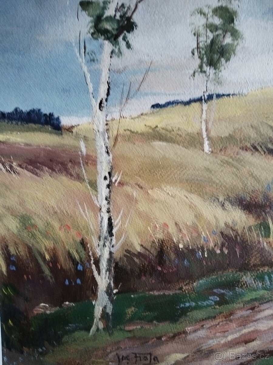 obraz LETNÍ DEN, olej, Josef Fiala - 5