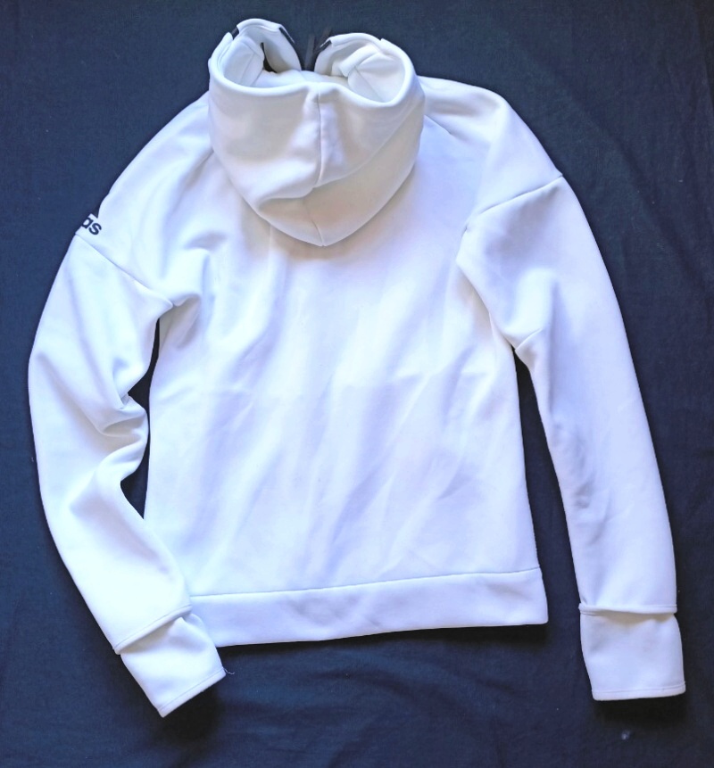 KVALITNÍ BÍLÁ MIKINA-ADIDAS, CLIMA LITE - vel. S/36 . - 5