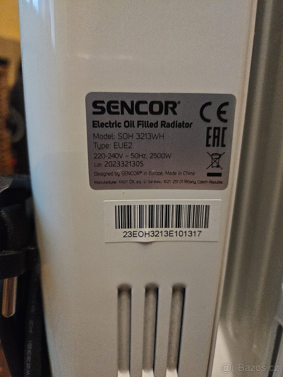 Olejový radiátory Sencor - 5