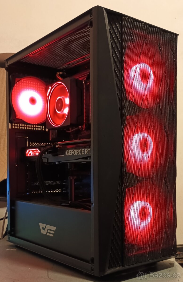 Ryzen 5 3600 12vláken,RTX 4060Ti,32GB,1TB m.2, WIN11,500W - 5